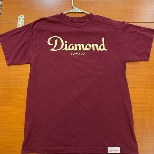 Maroon Diamond Supply Co. T-shirt.